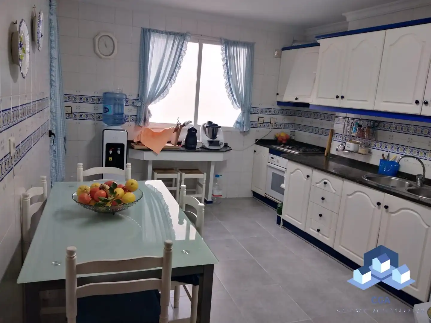 Kitchen of Flat for sale in Lorca  with Air Conditioner and Furnished
