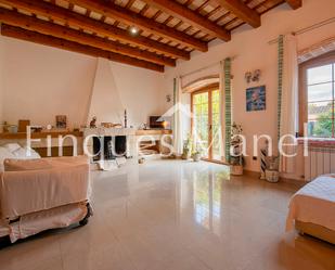 Living room of Country house for sale in Medinyà  with Heating, Private garden and Parquet flooring