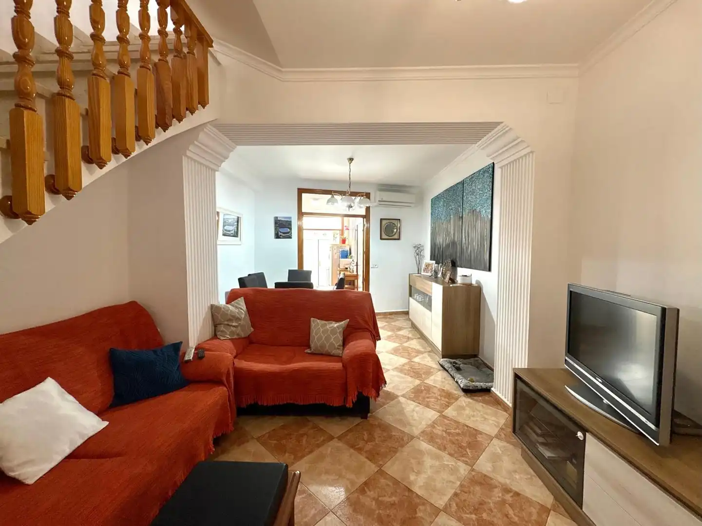 Living room of Country homes for sale in Oliva  with Terrace