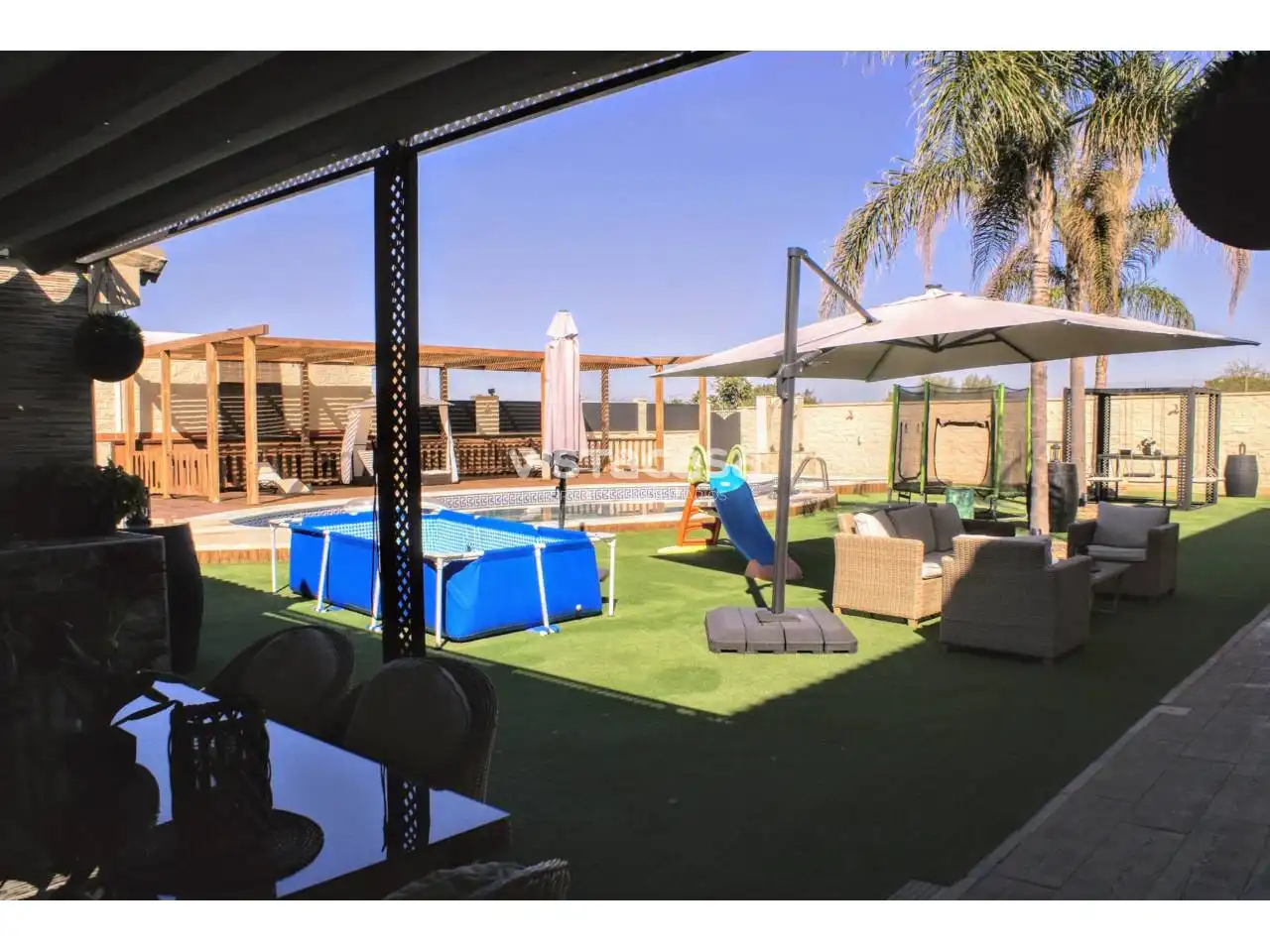 Terraza de Casa o chalet en venta en Carmona con Aire acondicionado, Calefacción y Jardín privado