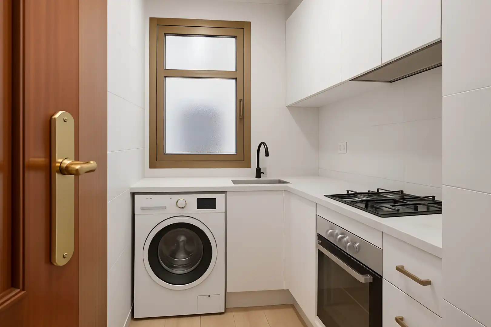 Cocina de Piso en venta en Barcelona con Aire acondicionado, Calefacción y Balcón