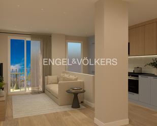 Sala d'estar de Apartament en venda en  Barcelona Capital amb Aire condicionat, Calefacció i Terrassa