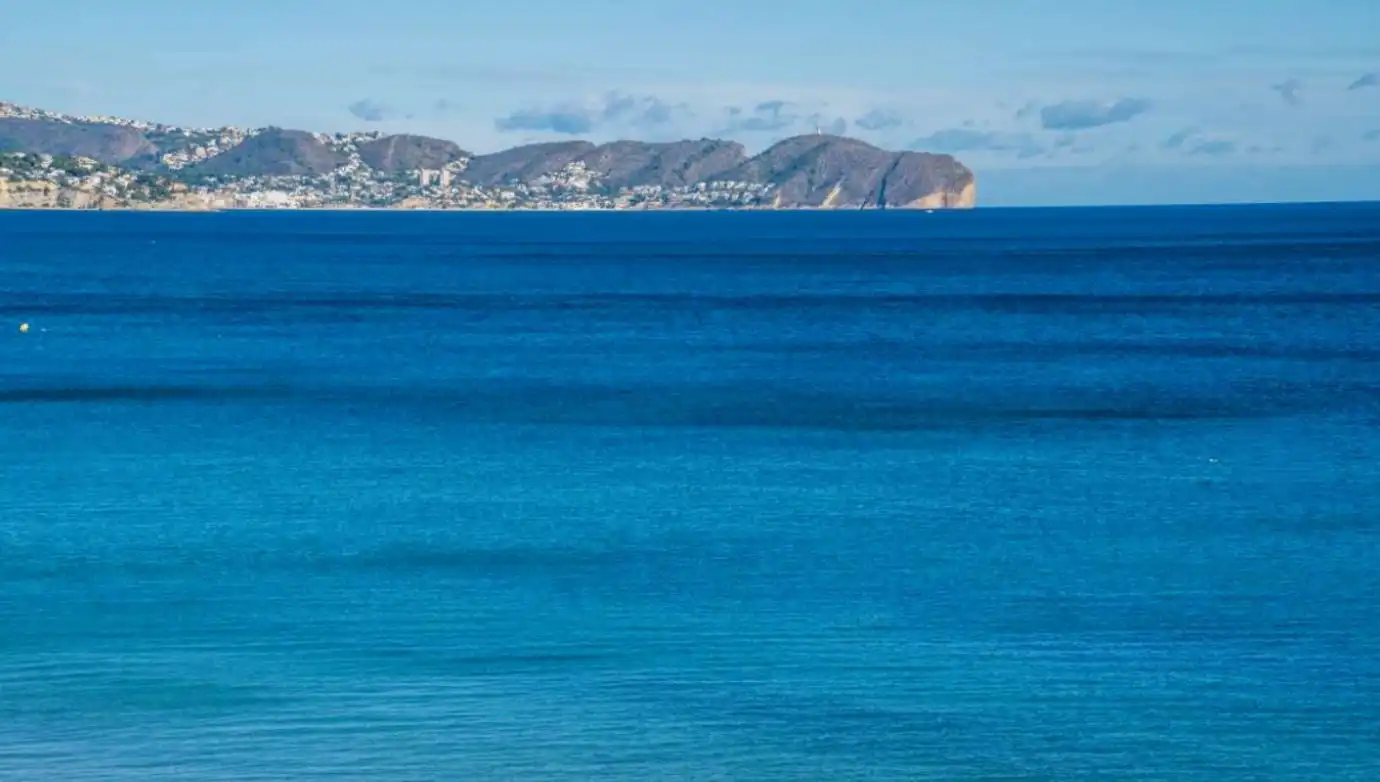 Vista exterior de Apartamento en venta en Calpe / Calp con Aire acondicionado, Calefacción y Jardín privado