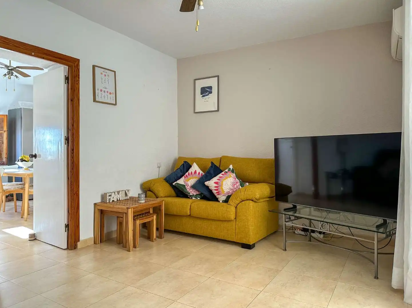 Living room of Country homes for sale in Molvízar  with Air Conditioner and Terrace