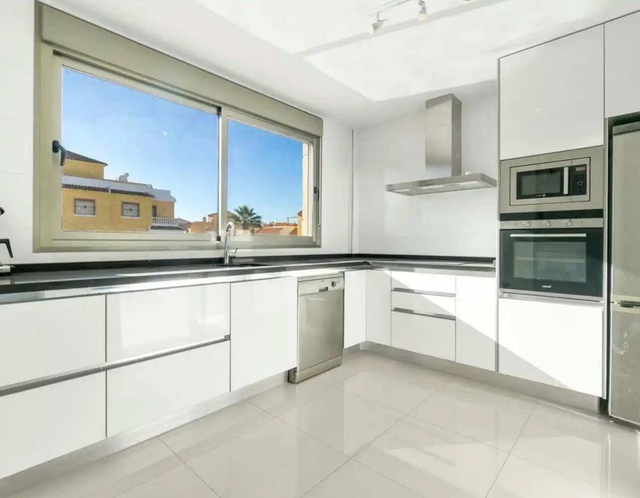 Cocina de Casa o chalet en venta en Rojales con Parquet, Piscina y Amueblado