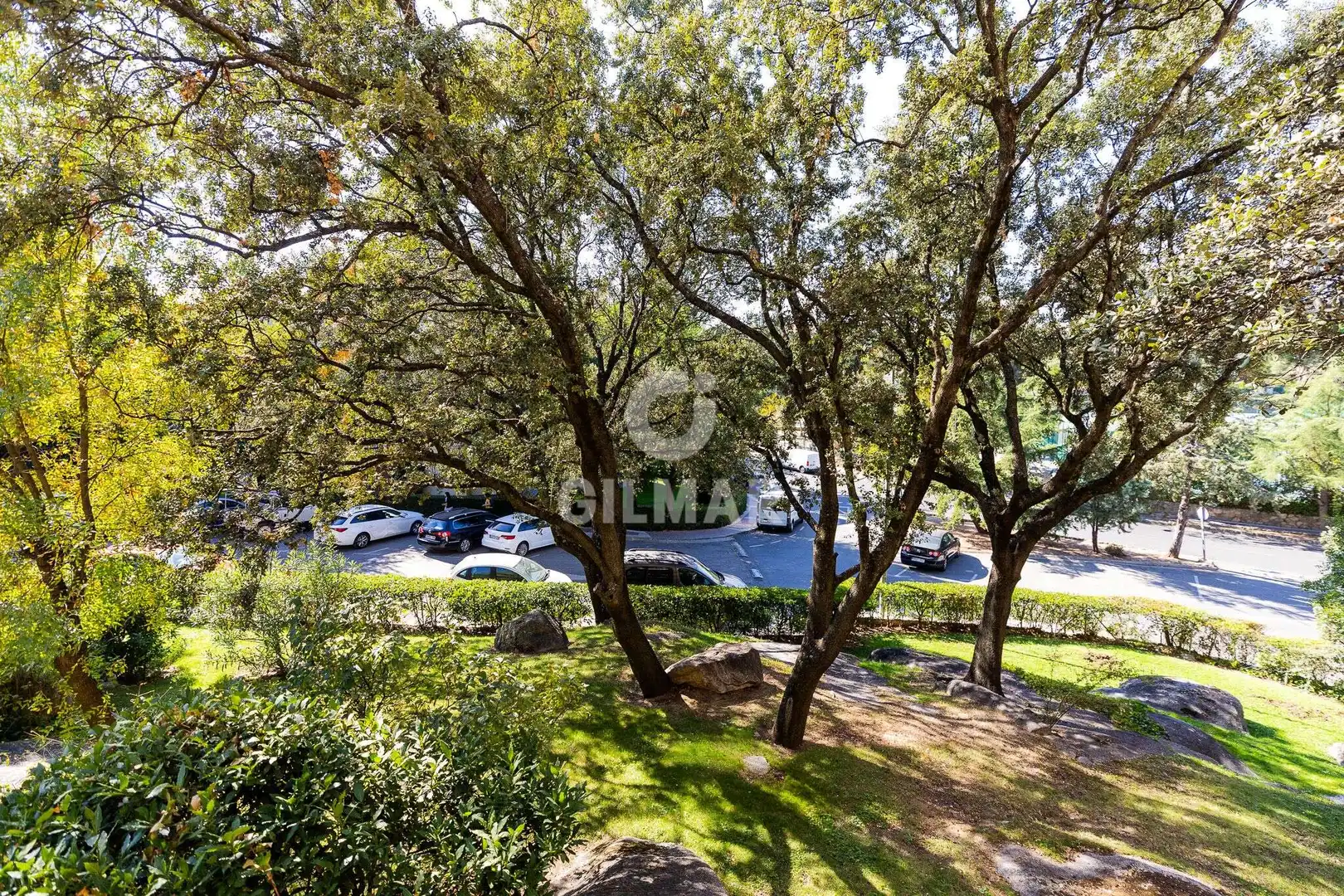 Vista exterior de Piso en venta en Collado Villalba con Calefacción, Jardín privado y Piscina