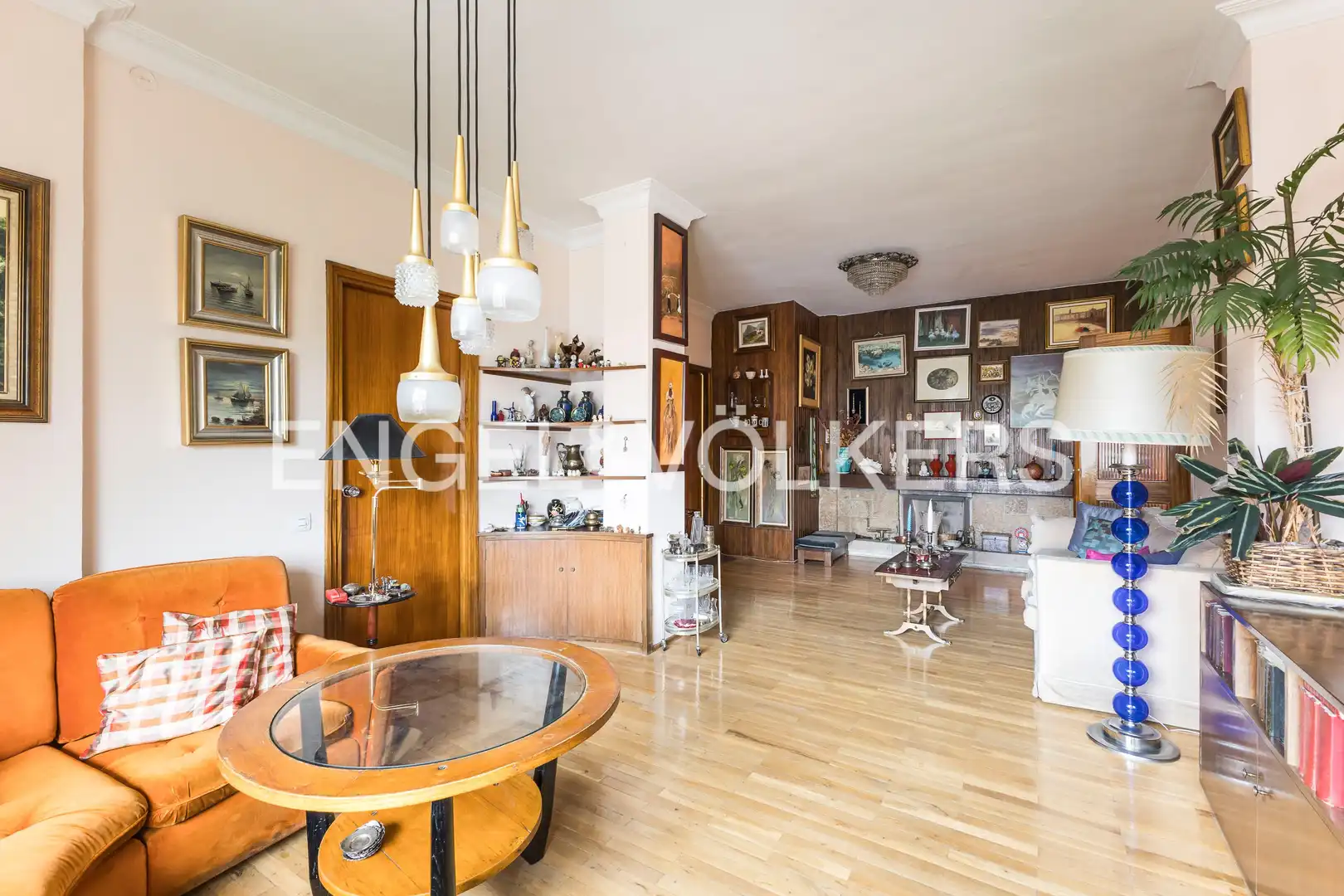 Living room of Flat for sale in Chamartín
