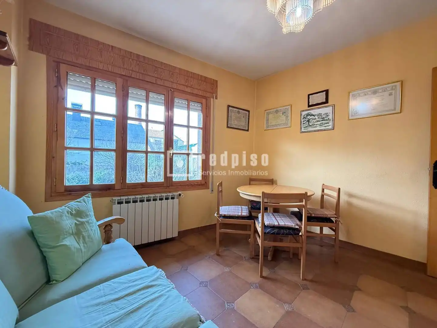 Living room of Houses for sale in Otero de Herreros  with Heating and Terrace