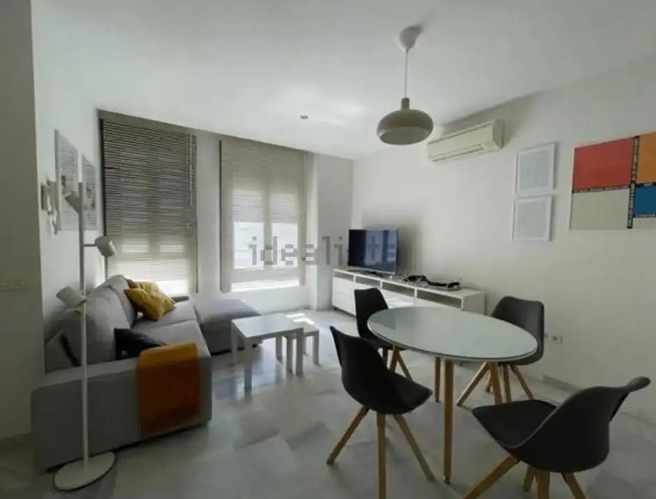 Sala de estar de Piso de alquiler en Sevilla con Aire acondicionado y Amueblado