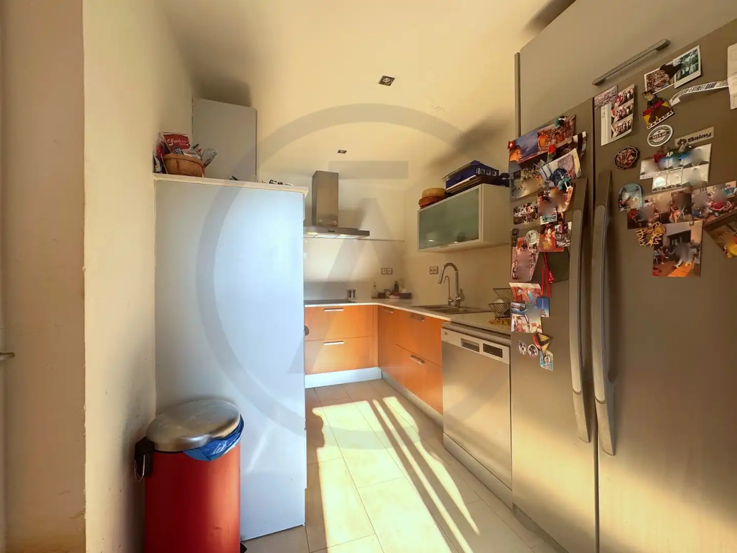 Küche von Wohnung zum Verkauf in Matadepera mit Heizung, Parkett und Terrasse