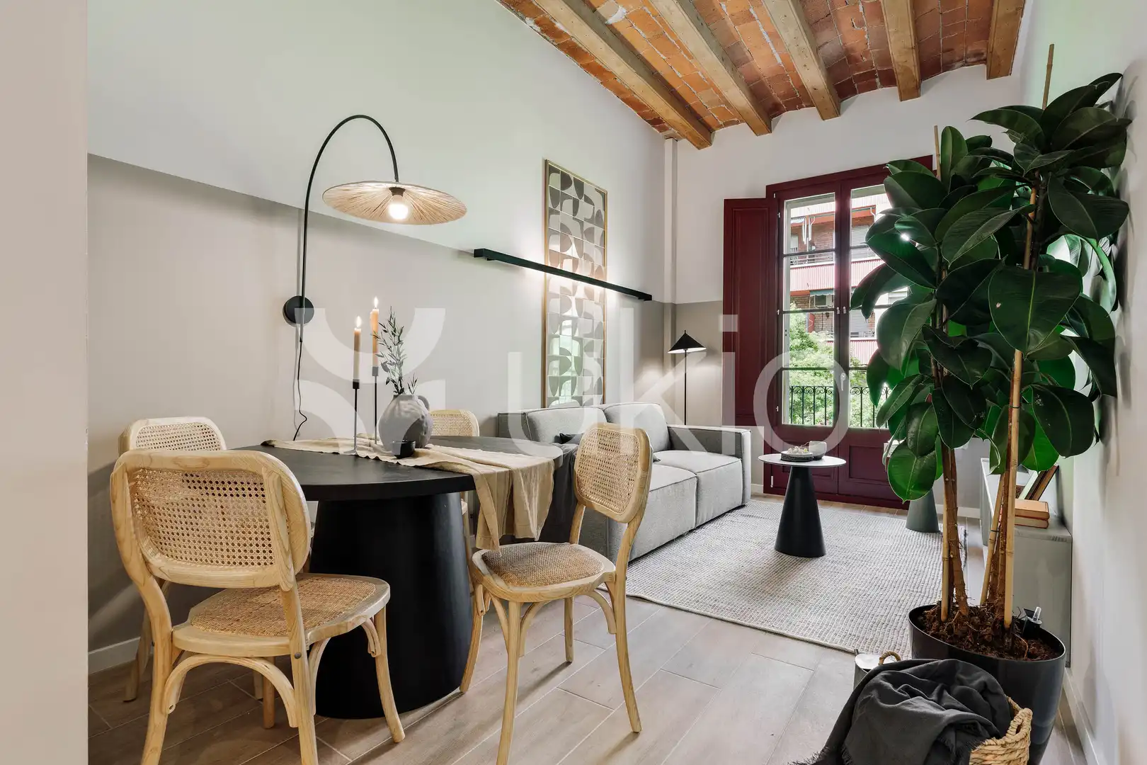 Apartamento con terraza en alquiler en Carrer de Floridablanca, imagen 9