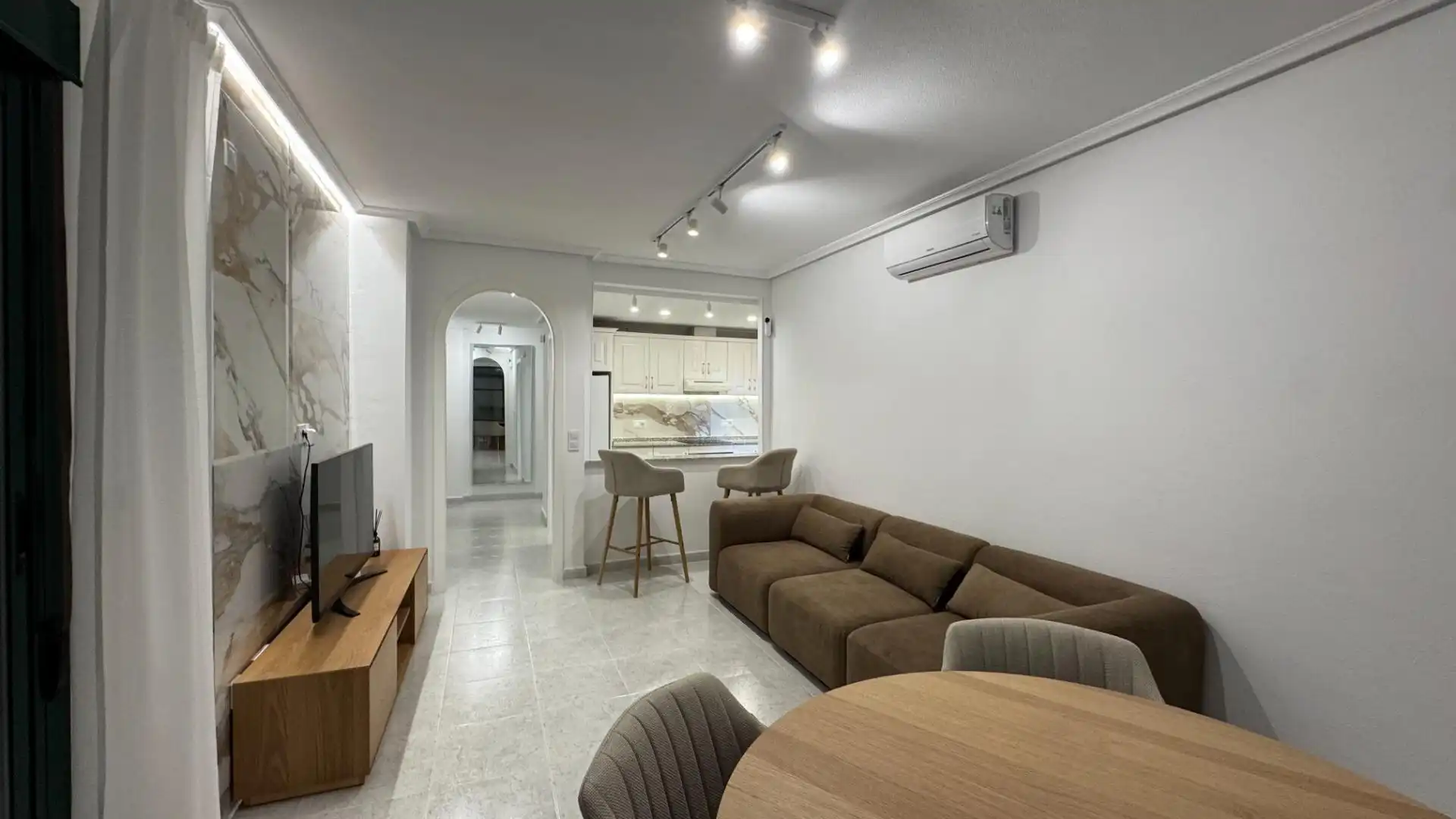 Wohnzimmer von Erdgeschoss zum Verkauf in Orihuela mit Terrasse, Möbliert und Gemeinschaftspool