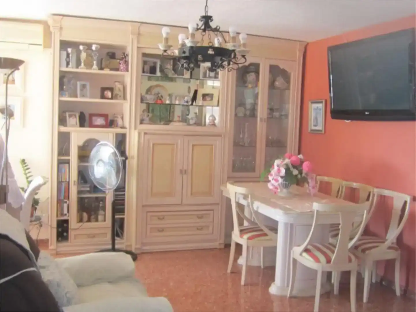 Dining room of Apartments for rent in Puçol  with Air Conditioner, Swimming Pool and Balcony