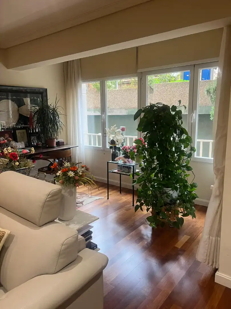 Sala de estar de Piso en venta en Zaragoza con Aire acondicionado, Calefacción y Parquet