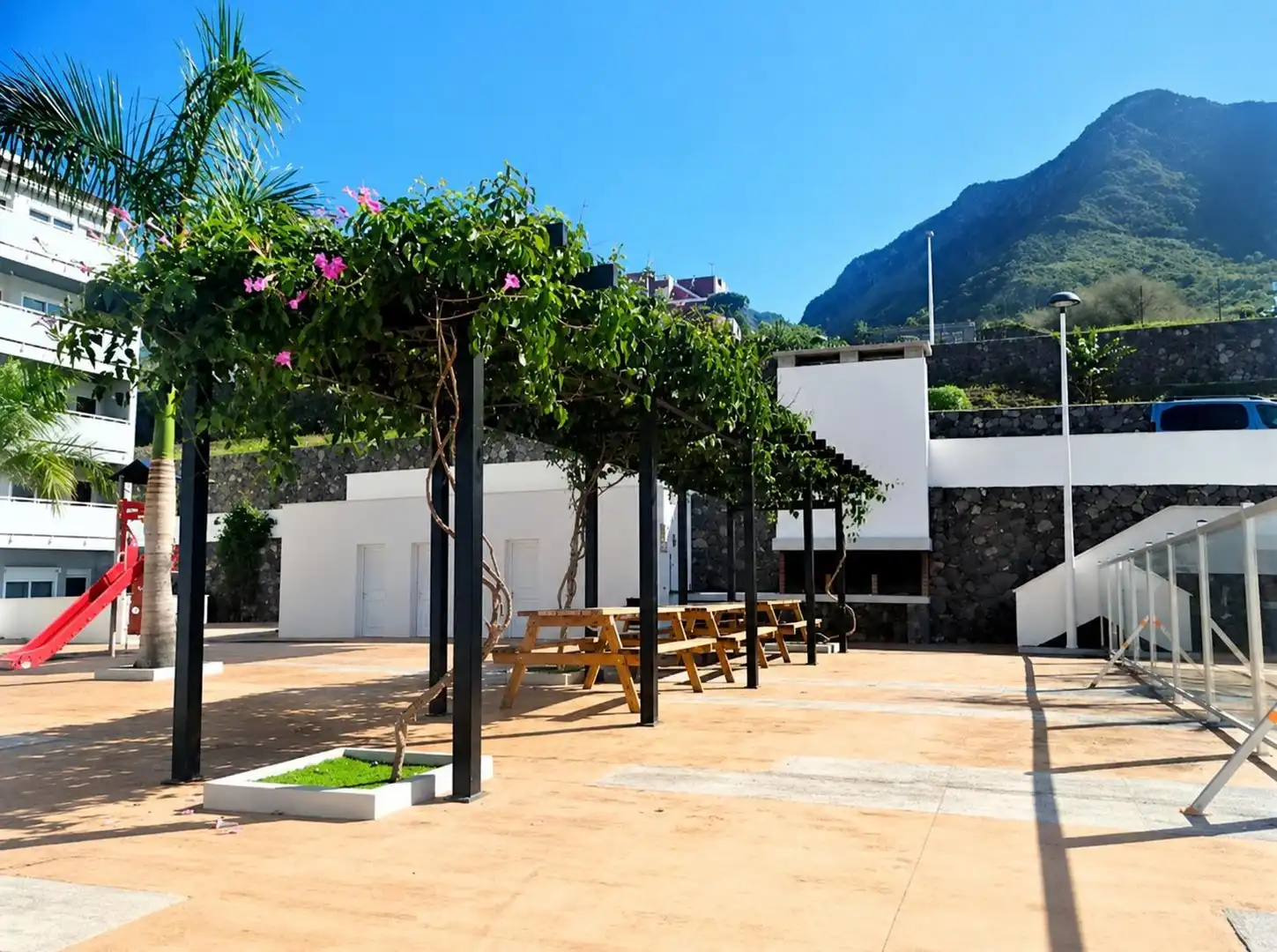Terrasse von Wohnungen zur Miete in San Cristóbal de la Laguna mit Terrasse, Möbliert und Gemeinschaftspool