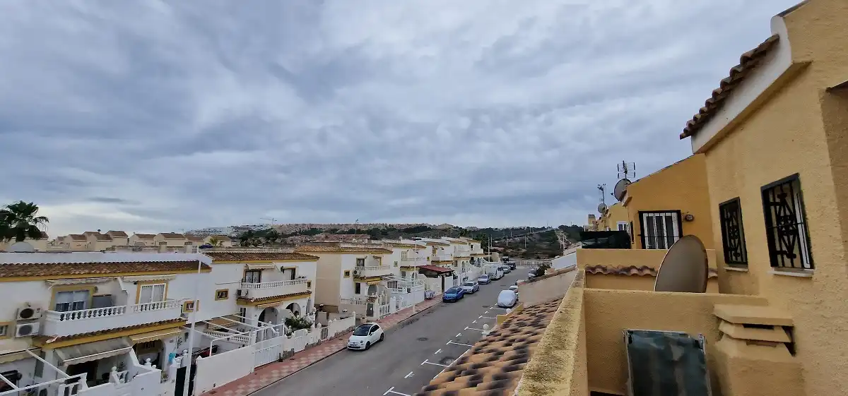 Exterior view of Houses for sale in Santa Pola  with Air Conditioner, Terrace and Furnished