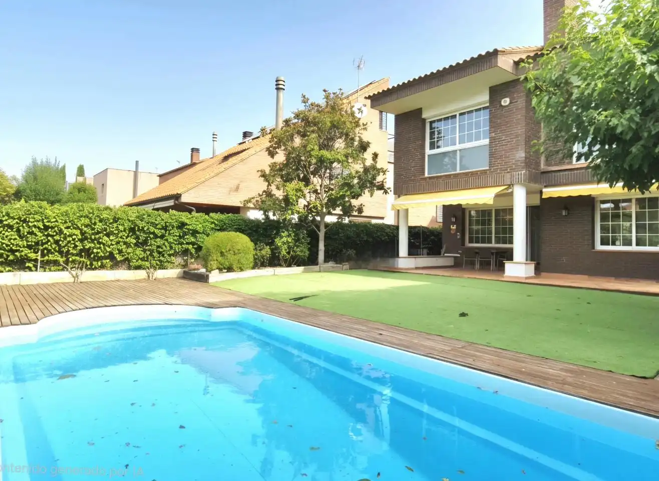 Jardí de Casa o xalet en venda en Matadepera amb Aire condicionat, Jardí privat i Terrassa