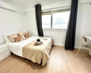 Bedroom of Apartment to share in  Valencia Capital  with Furnished, Oven and Washing machine