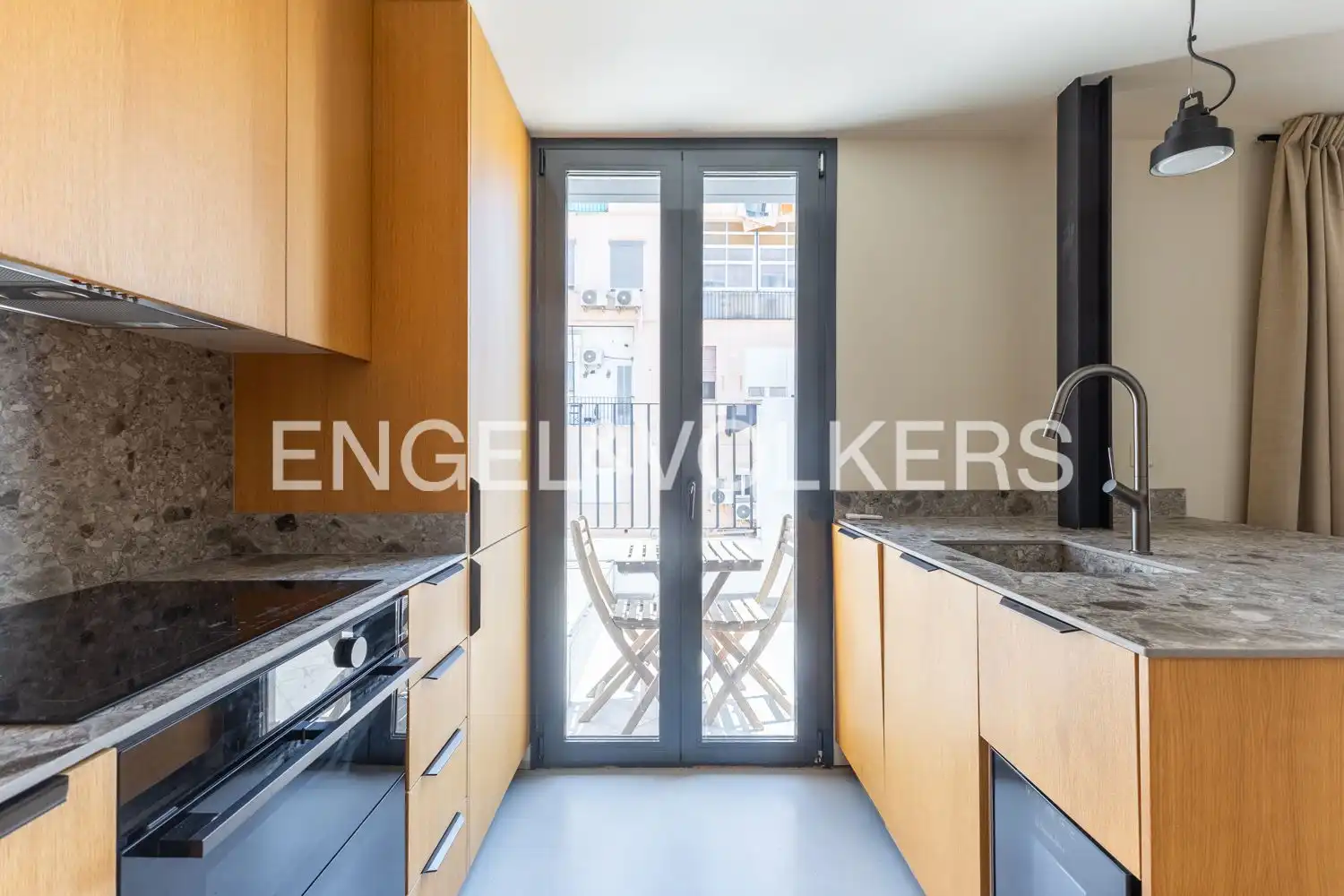 Terraza de Piso de alquiler en Valencia con Aire acondicionado, Calefacción y Terraza