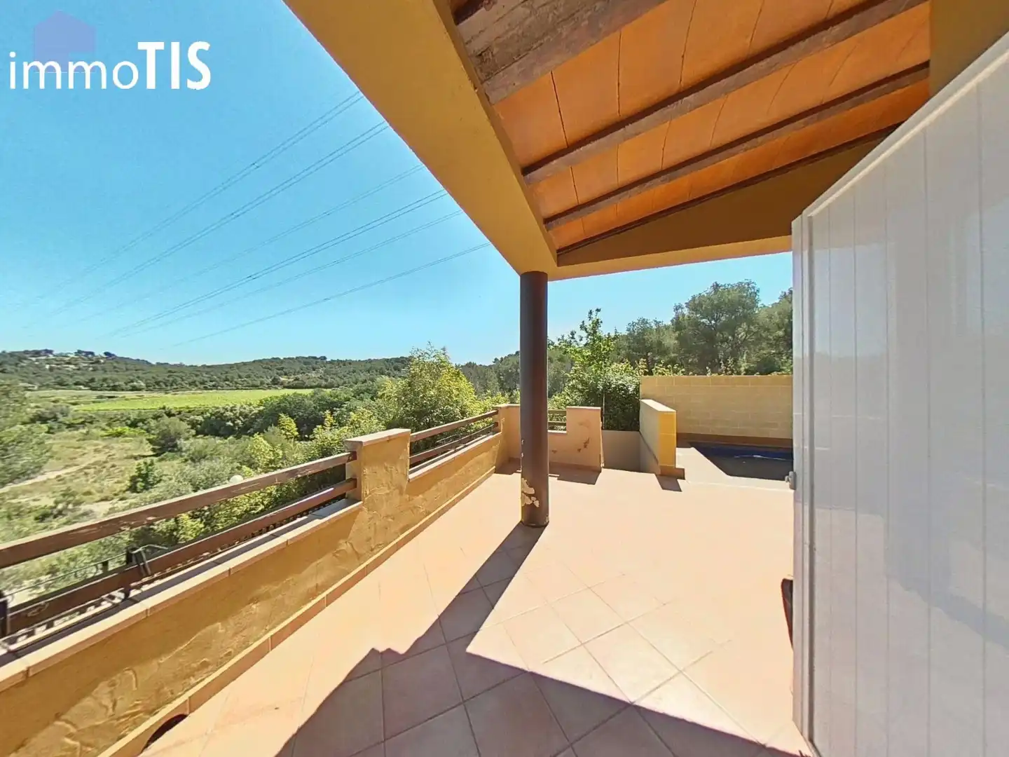 Terrassa de Casa o xalet en venda en Cubelles amb Aire condicionat, Jardí privat i Terrassa