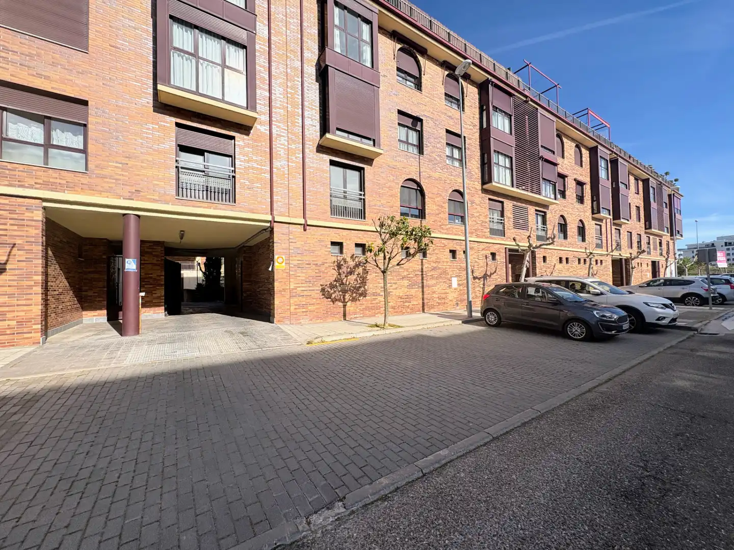 Parking of Flat for sale in Cistérniga  with Heating, Private garden and Storage room