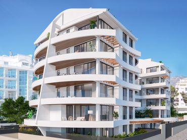 Apartamento con piscina en venta en Benalmádena pueblo