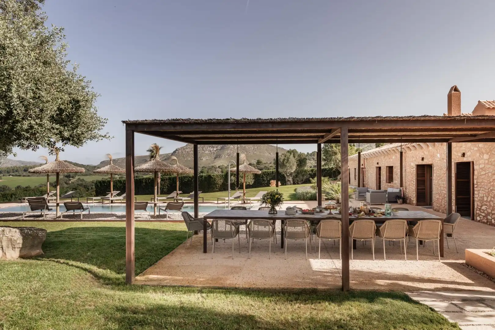 Terrace of Country homes for sale in Sant Llorenç des Cardassar  with Air Conditioner, Heating and Private garden