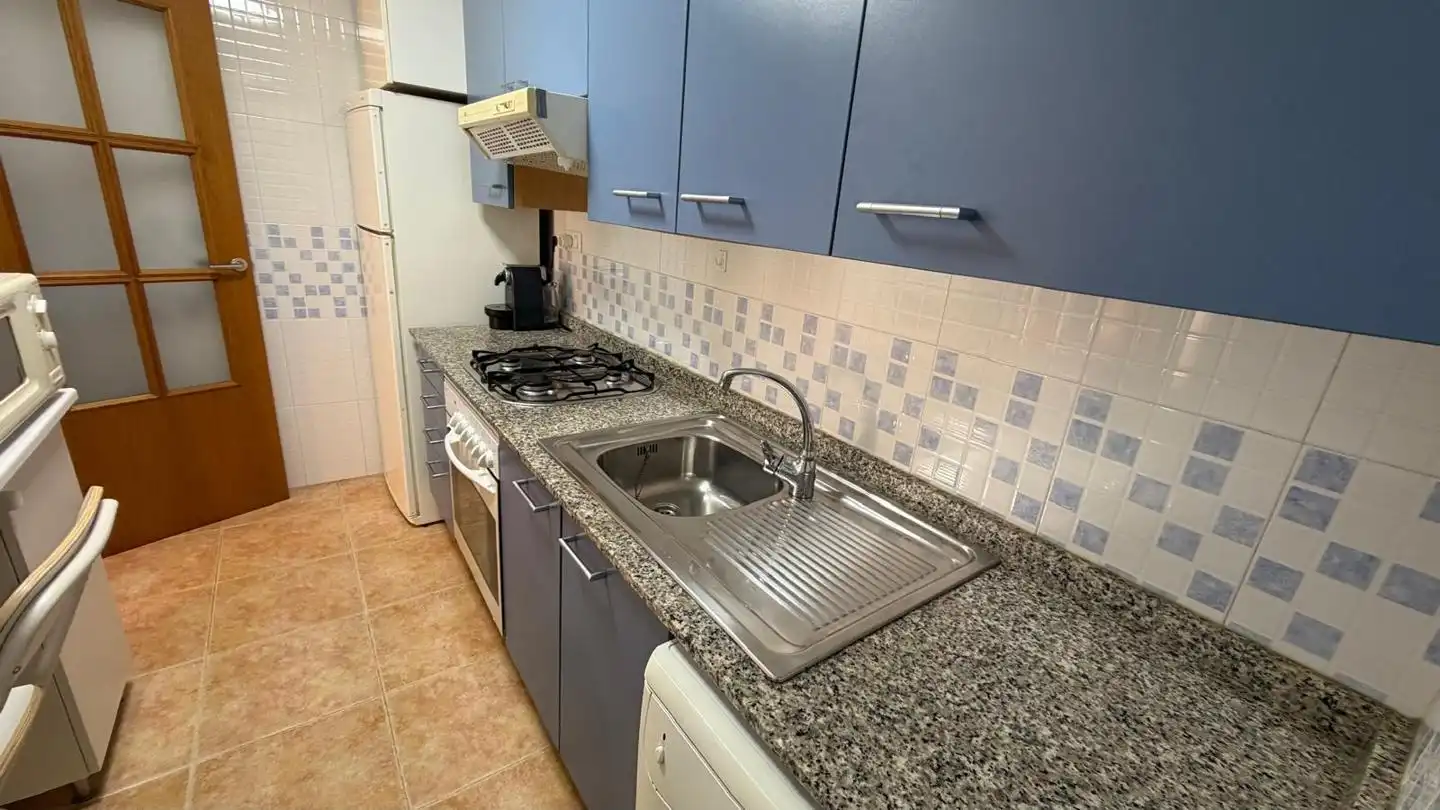 Cocina de Apartamento en venta en La Manga del Mar Menor con Aire acondicionado, Terraza y Trastero