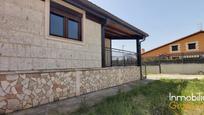 Exterior view of Single-family semi-detached for sale in Villalobar de Rioja  with Private garden, Terrace and Storage room