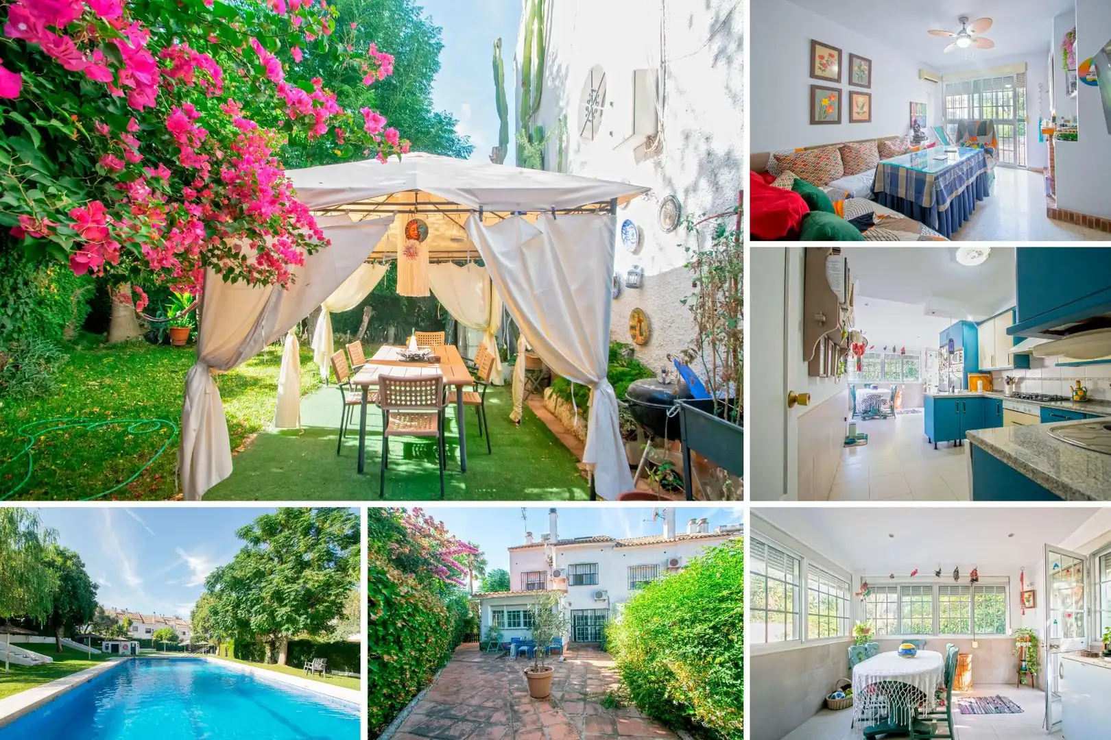 Casa pareada con jardín en venta en Ciudad Aljarafe