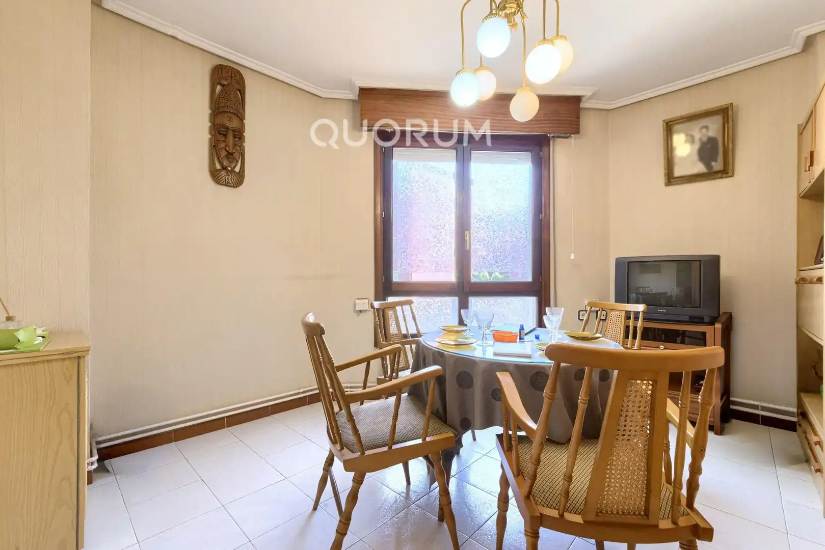 Esszimmer von Wohnung zum Verkauf in Basauri  mit Heizung und Balkon