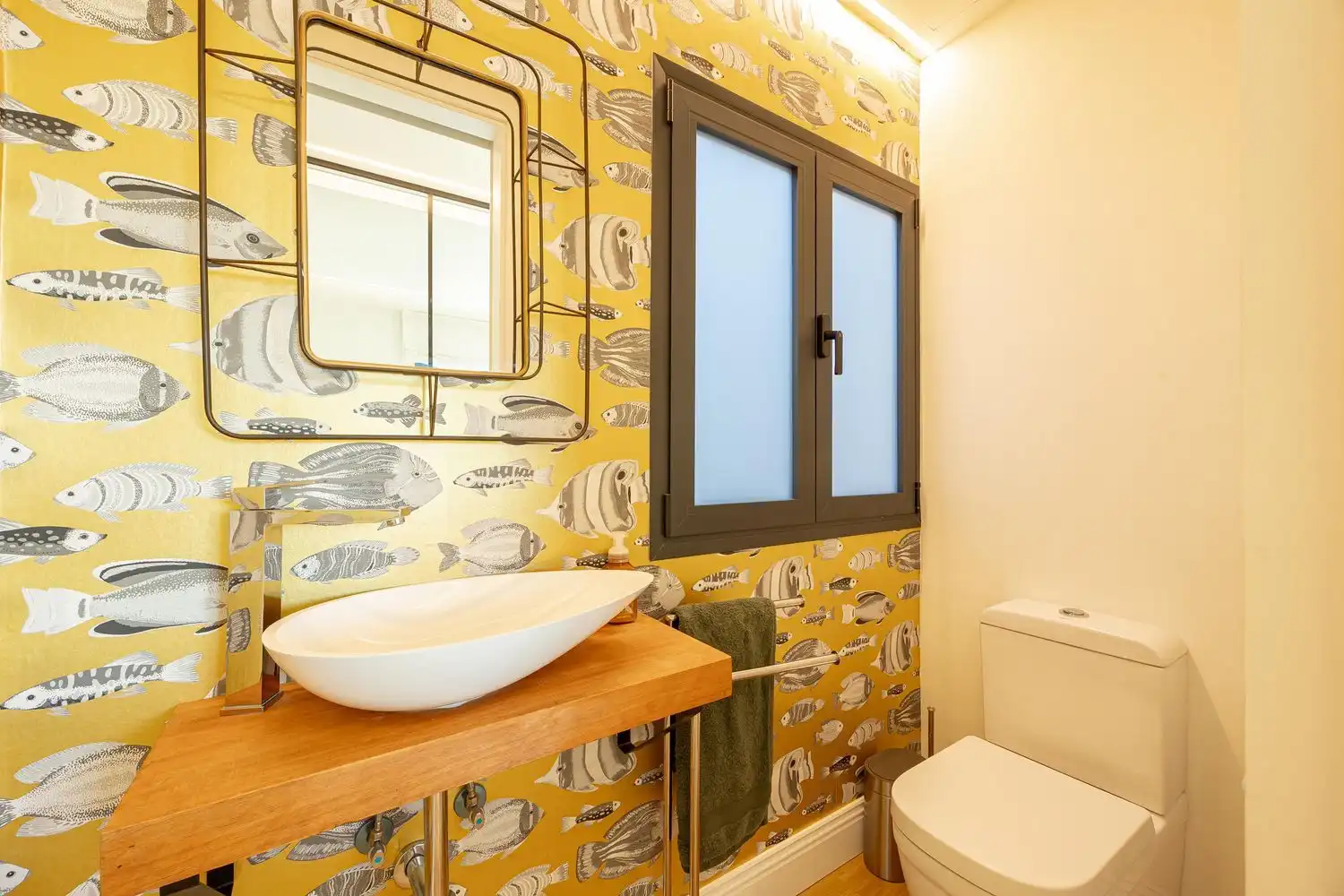 Badezimmer von Dachboden zum Verkauf in Las Palmas de Gran Canaria mit Klimaanlage, Terrasse und Möbliert