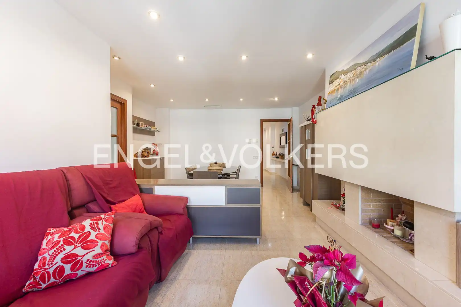 Sala d'estar de Àtic en venda en Barcelona amb Aire condicionat, Calefacció i Terrassa