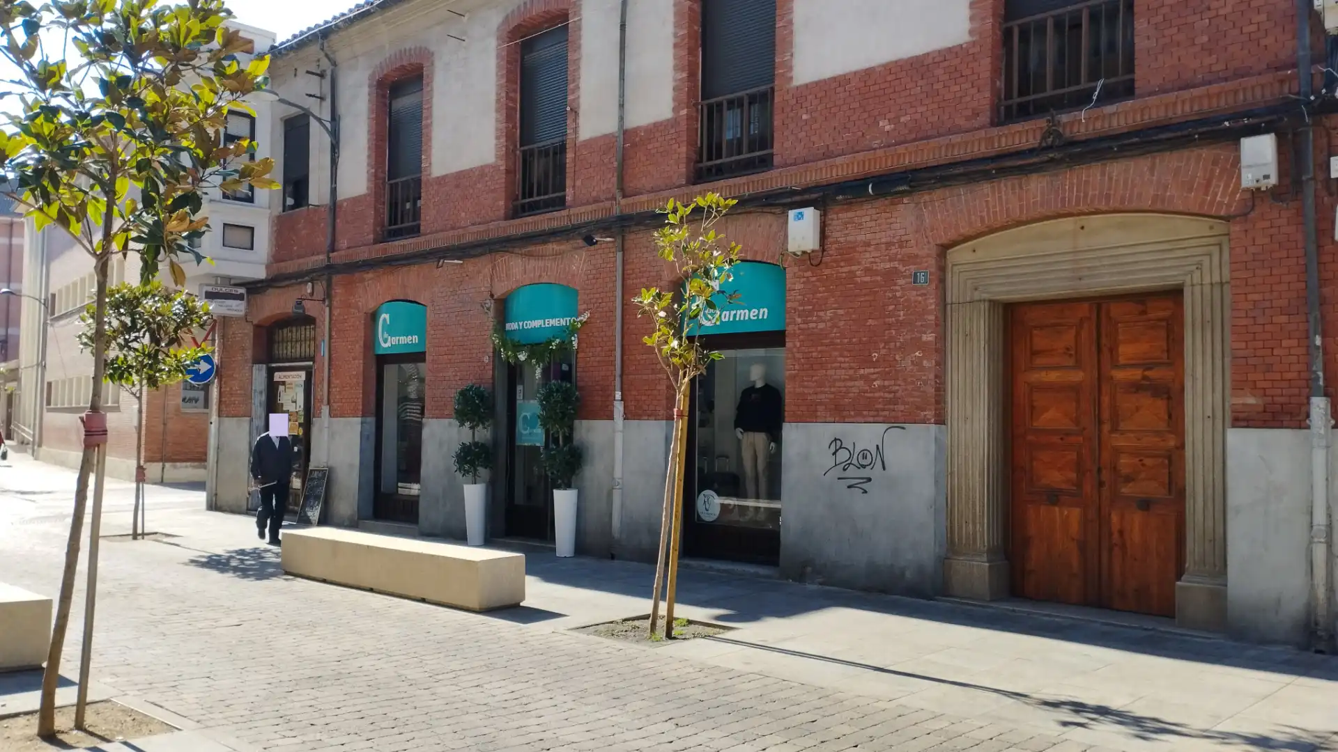 Vista exterior de Piso en venta en Medina del Campo con Amueblado