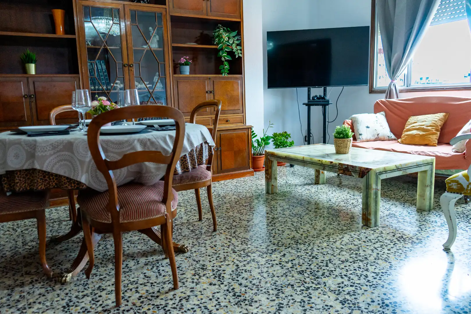 Sala de estar de Piso en venta en Zaragoza con Aire acondicionado, Calefacción y Terraza
