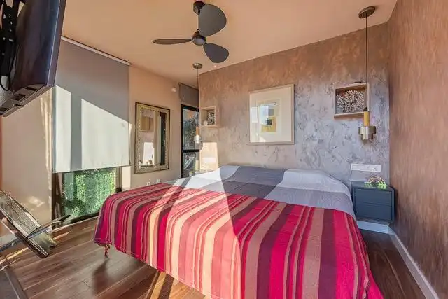 Bedroom of Attic for sale in Estepona  with Air Conditioner, Parquet flooring and Terrace