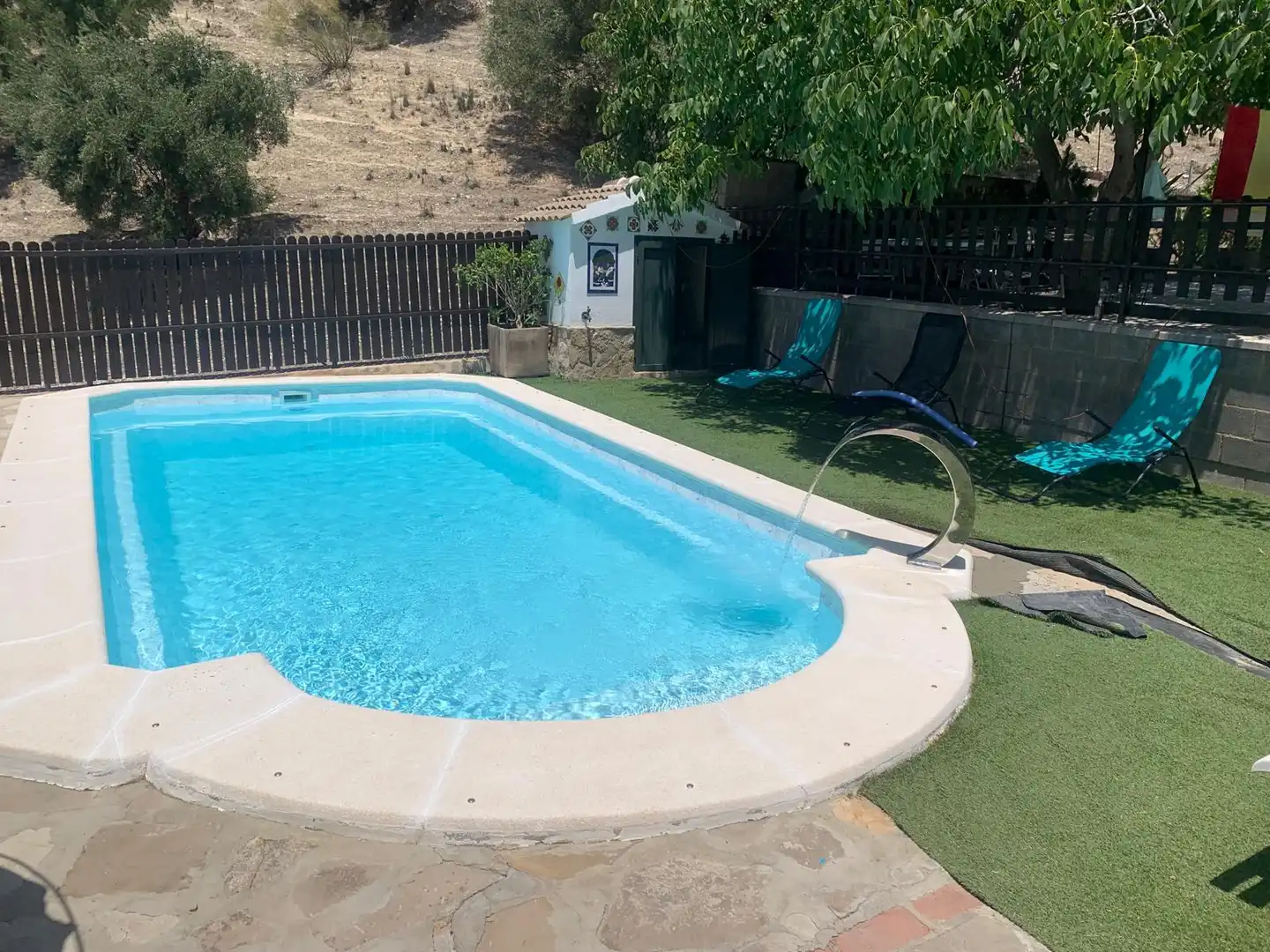 Piscina de Casa o xalet en venda en El Bosque amb Jardí privat i Piscina