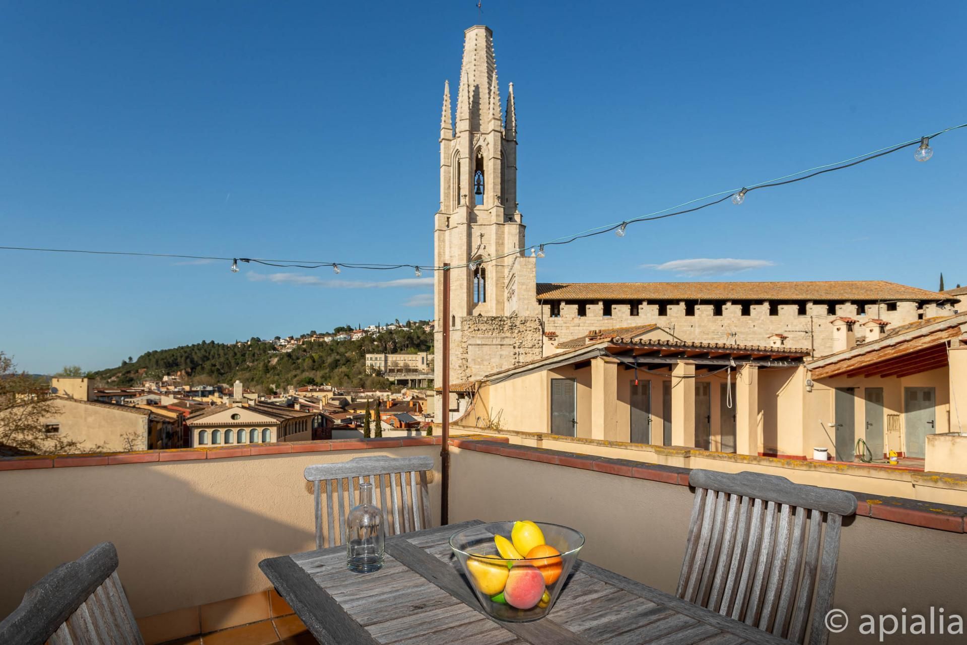 Terrace of Apartment for sale in Girona Capital  with Balcony