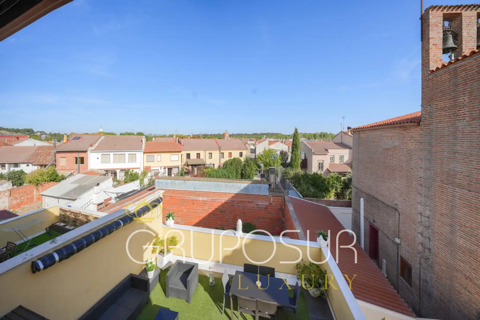 Terrace of Detached homes for sale in Viana de Cega  with Air Conditioner, Heating and Parquet flooring