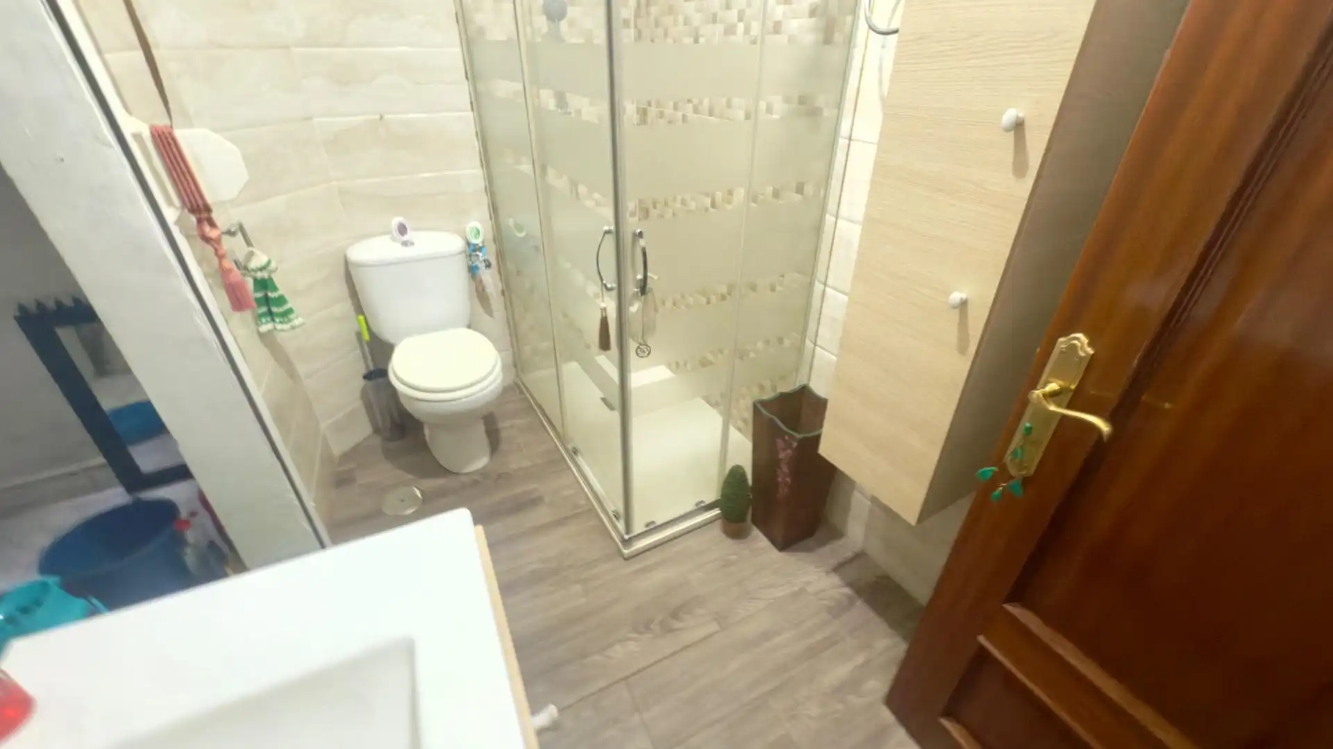 Badezimmer von Wohnung zum Verkauf in Ourense Capital  mit Heizung, Privatgarten und Terrasse