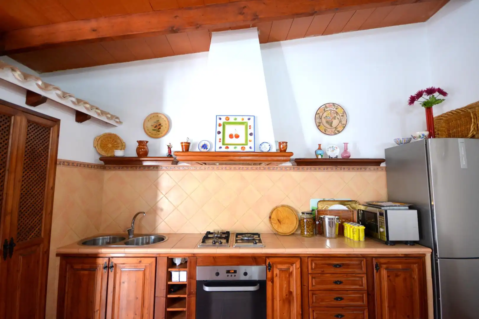 Cuina de Casa o xalet en venda en Marratxí amb Aire condicionat, Calefacció i Jardí privat