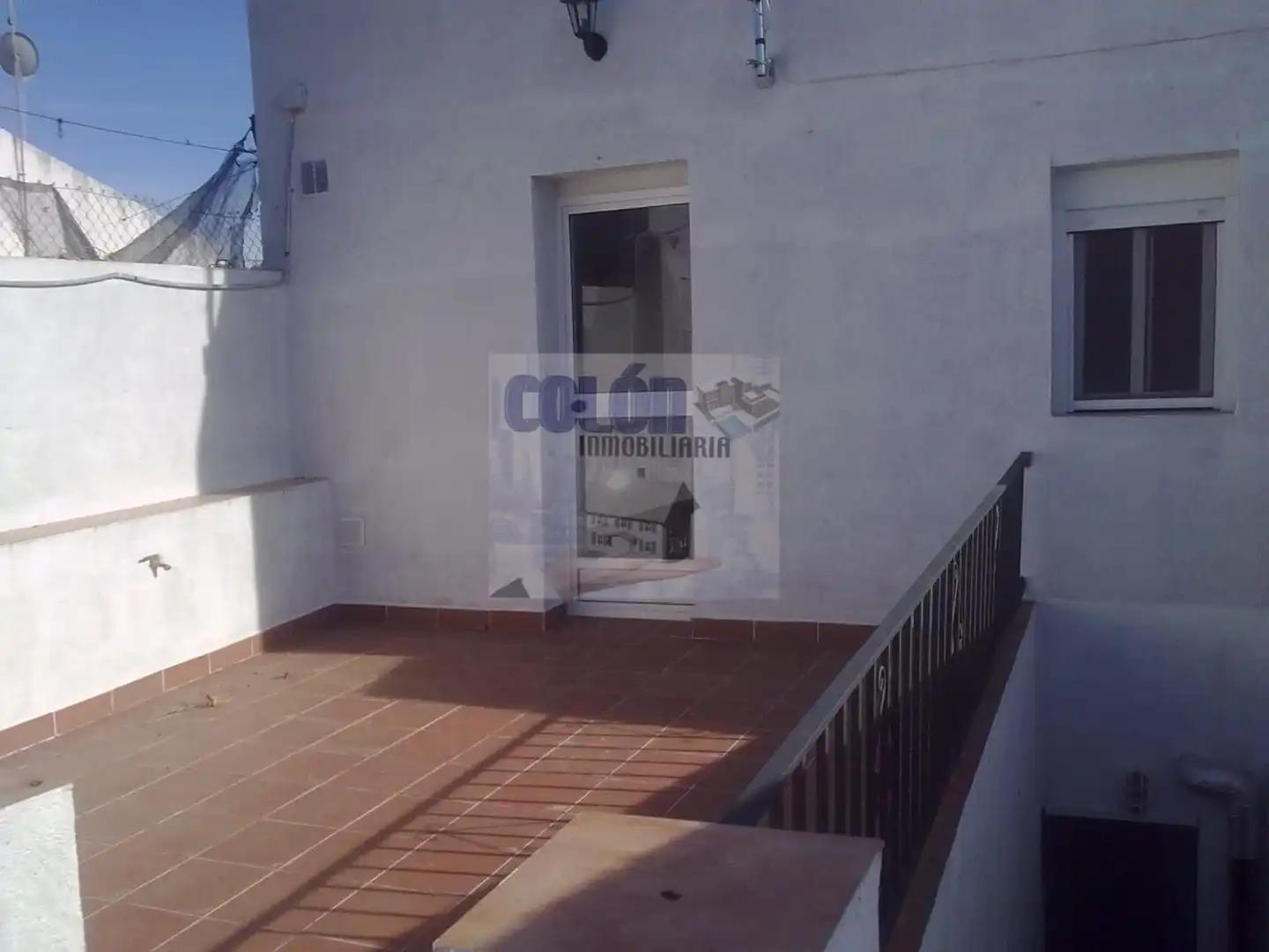 Terrassa de Casa o xalet en venda en Santiago de Calatrava amb Terrassa i Moblat