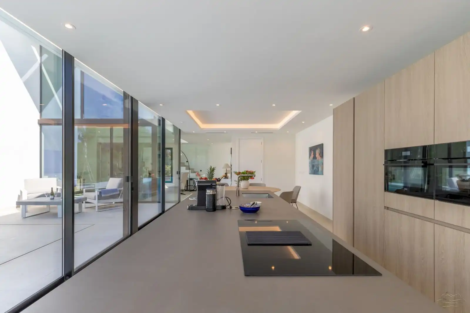 Living room of Houses for sale in Jávea / Xàbia  with Air Conditioner, Heating and Private garden
