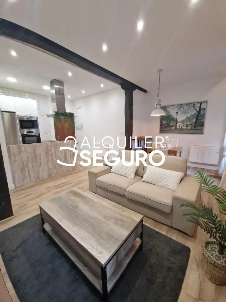Living room of Flat for rent in Barakaldo   with Heating, Terrace and Furnished