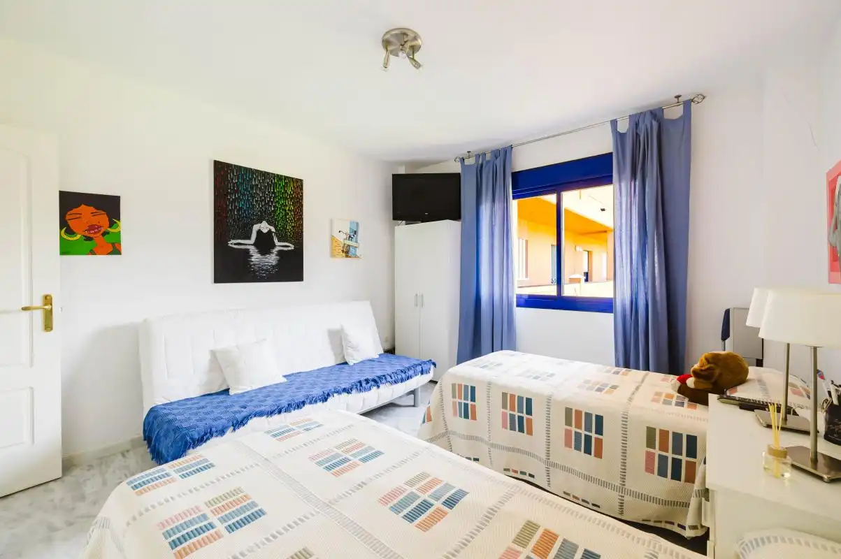 Bedroom of Flat for sale in Manilva  with Air Conditioner, Heating and Terrace