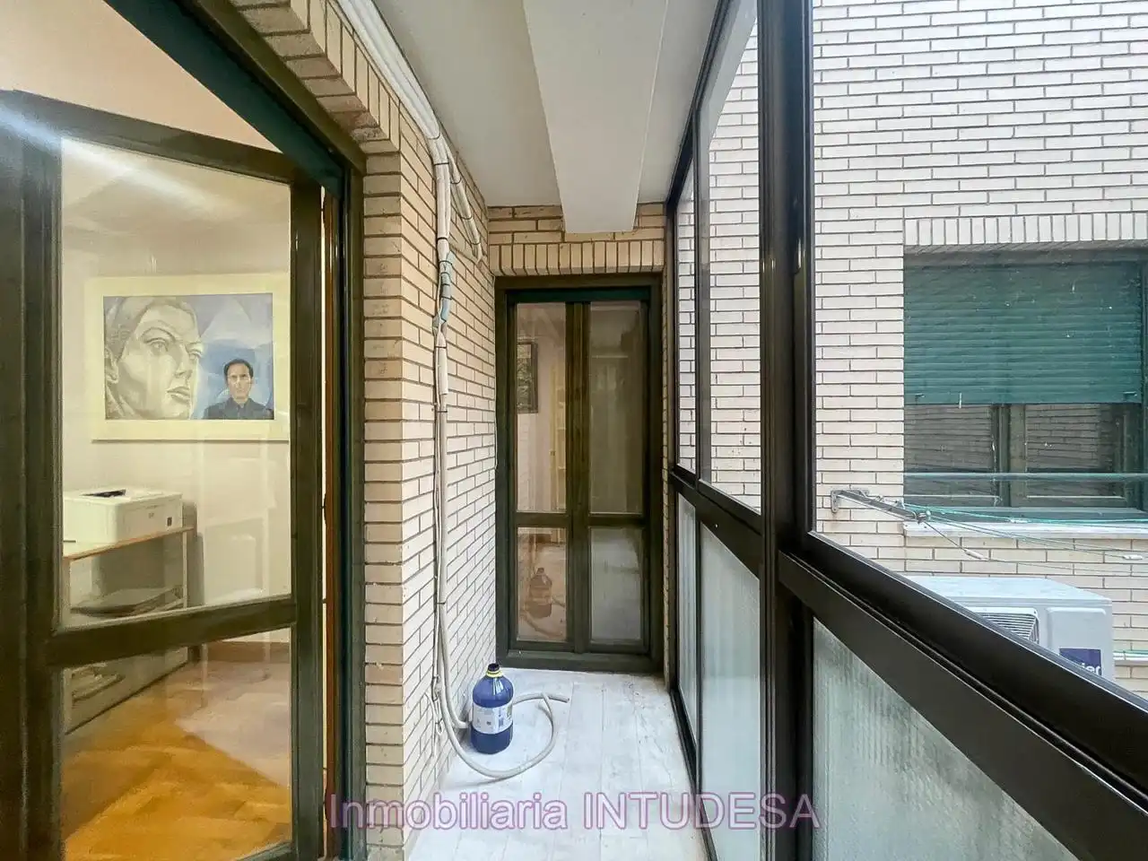 Balcony of Flat for sale in Tudela  with Air Conditioner and Heating