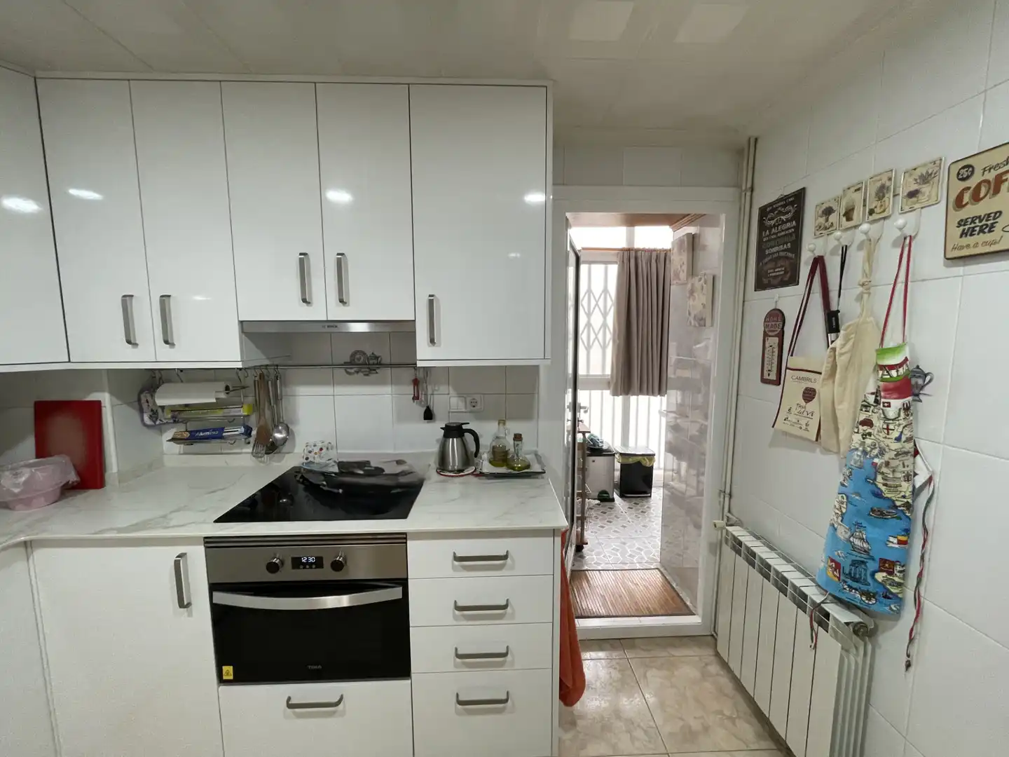 Küche von Wohnung zum Verkauf in Cambrils mit Klimaanlage, Heizung und Ofen