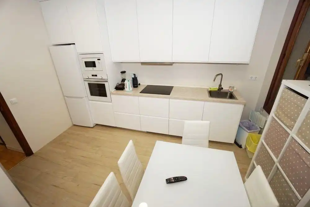 Cocina de Piso de alquiler en Madrid con Calefacción y Amueblado