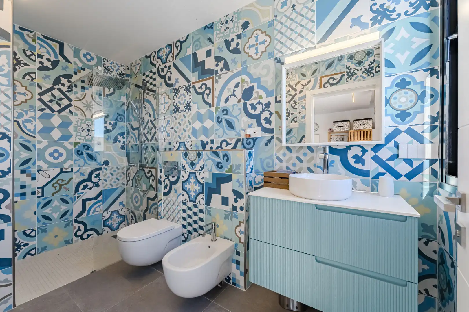 Bathroom of Houses for sale in Adeje  with Air Conditioner, Private garden and Terrace