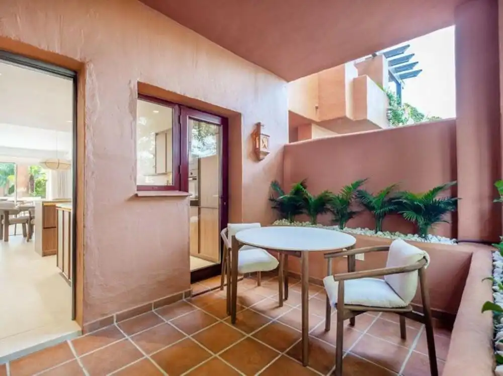 Terrassa de Casa adosada de lloguer en Marbella amb Aire condicionat, Terrassa i Traster